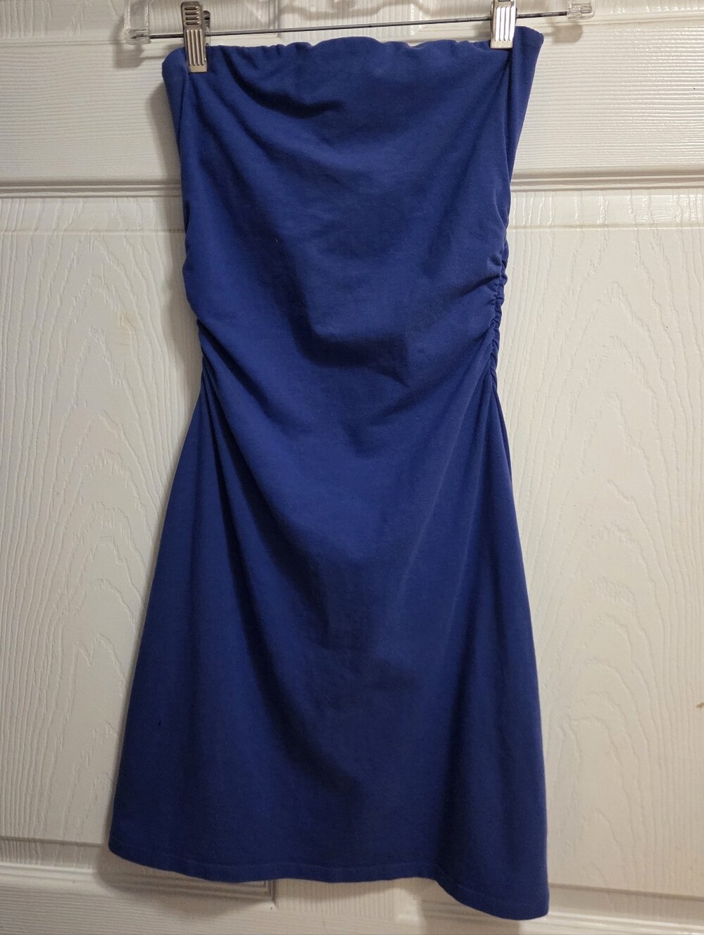 Victoria's Secret Strapless Ruched Bodycon Dress